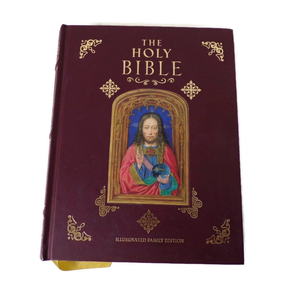 The Holy Bible Illuminated Family Edition Hard Cover Thunder Bay Press   3091